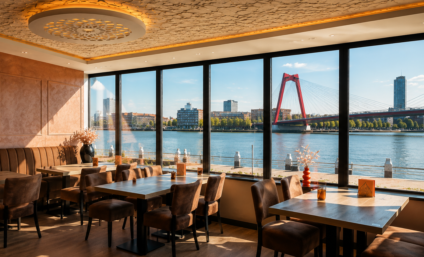 Onze lounge aan de Oosterkade